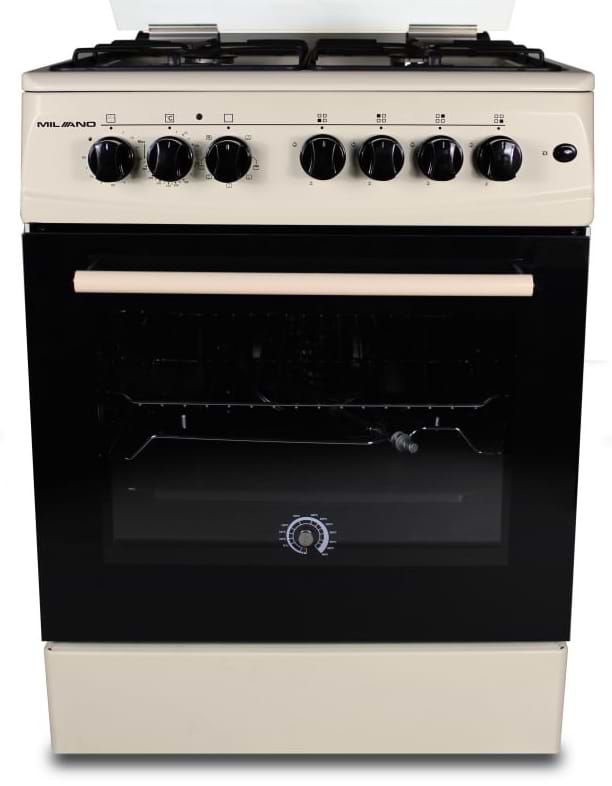 Плита газовая Milano ML60 EF50+Beige - Фото 1