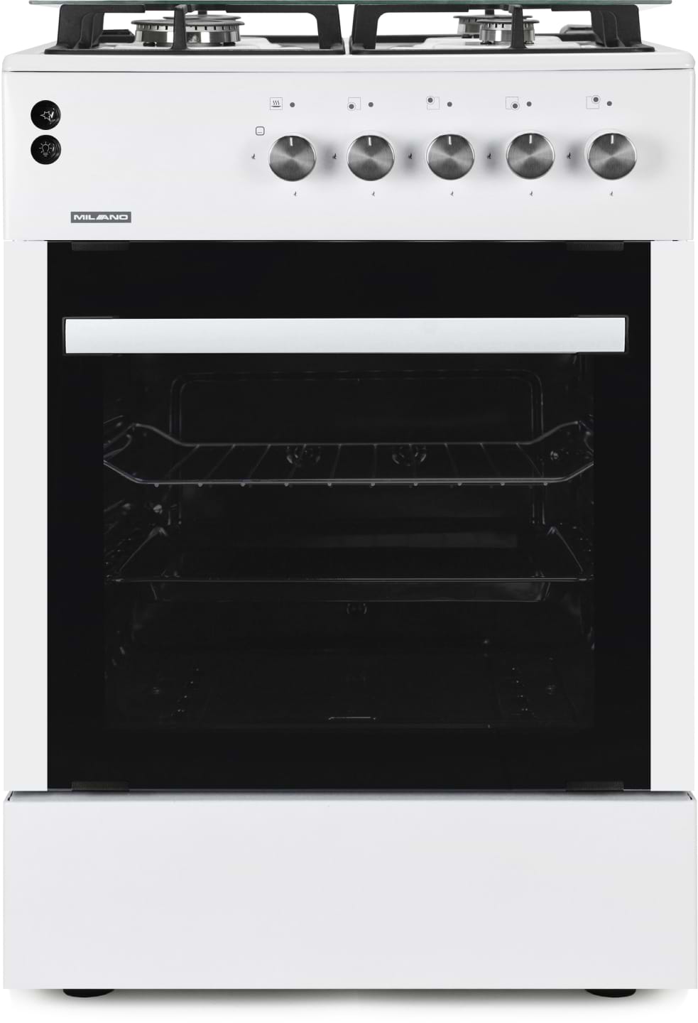 Купить Плита газовая Milano ML60 G2 /07С+белая - Фото 1 Плита газовая Milano ML60 G2 /07С+белая - Фото 1