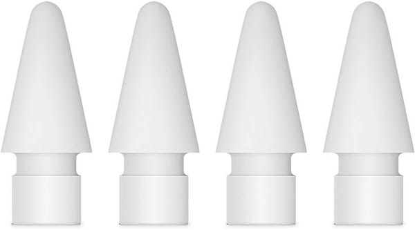 Фото - Набір наконечників для стилуса Apple Pencil Tips 4 pack (MX763ZM/A)