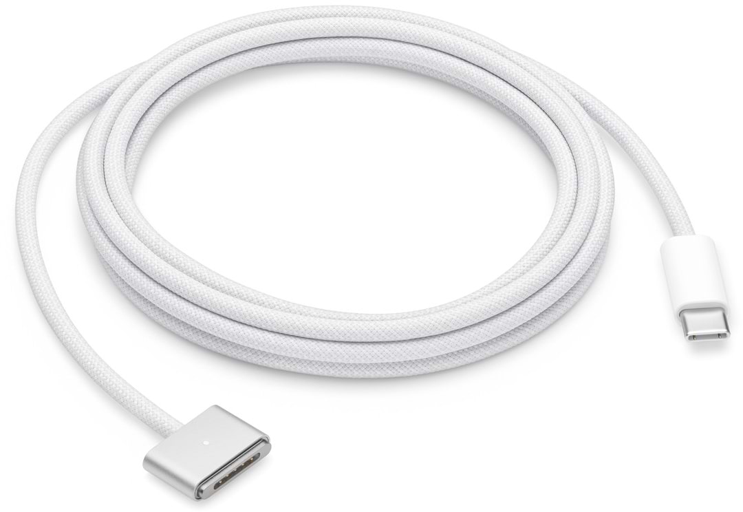Купити Кабель живлення Apple USB-C to MagSafe 3 2 м Silver (MW613ZM/A) - Фото 1 Кабель живлення Apple USB-C to MagSafe 3 2 м Silver (MW613ZM/A) - Фото 1