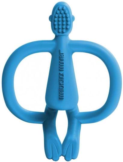 Фото - Прорізувач Matchstick Monkey Обезьянка, синий 11 см (MM-ONT-017)