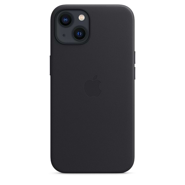 Фото - Чехол для смартфона Apple iPhone 13 Leather Case with MagSafe - Midnight (MM183)