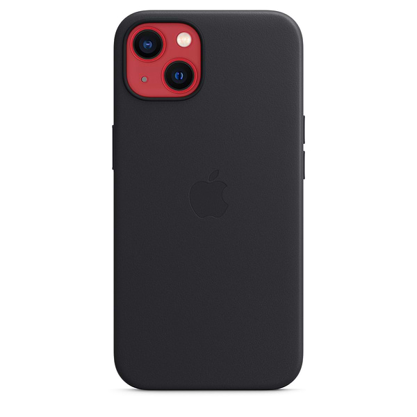 Фото - Чехол для смартфона Apple iPhone 13 Leather Case with MagSafe - Midnight (MM183)