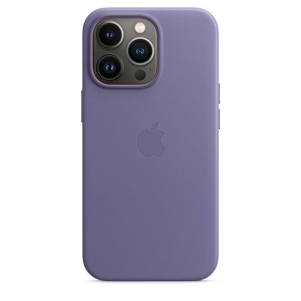 Фото - Чехол для смартфона Apple iPhone 13 Pro Leather Case with MagSafe - Wisteria (MM1F3)