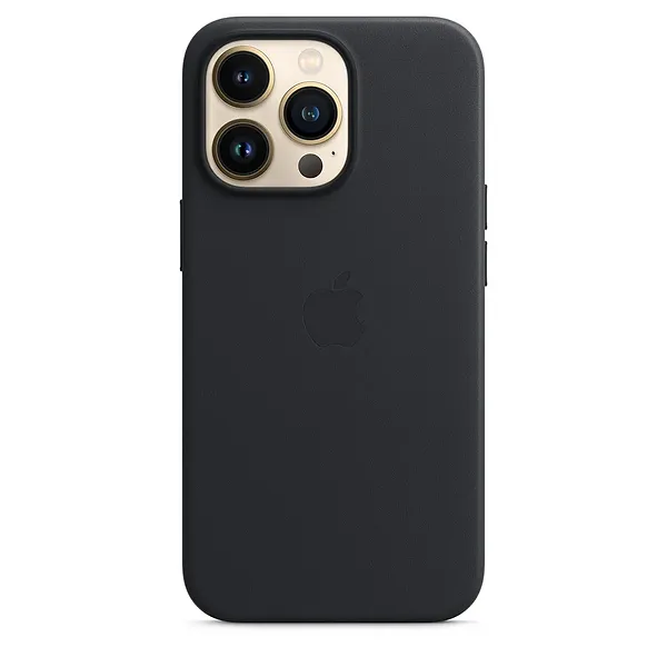 Фото - Чехол для смартфона Apple iPhone 13 Pro Leather Case with MagSafe - Midnight (MM1H3)