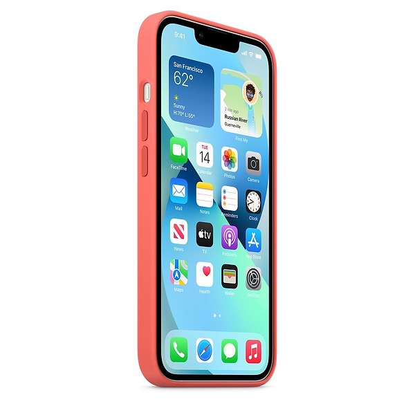 Фото - Чохол для смартфону Apple iPhone 13 Silicone Case with MagSafe – Pink Pomelo (MM253)