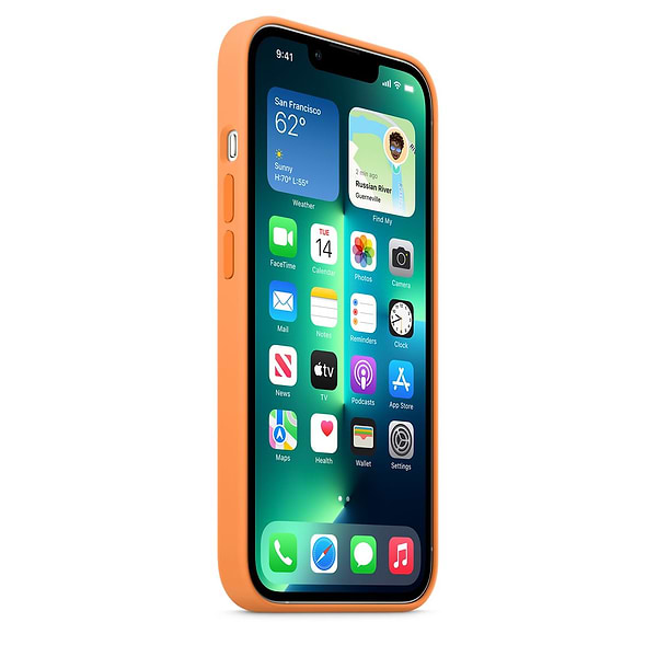 Фото - Чохол для смартфону Apple iPhone 13 Pro Silicone Case with MagSafe – Marigold (MM2D3)
