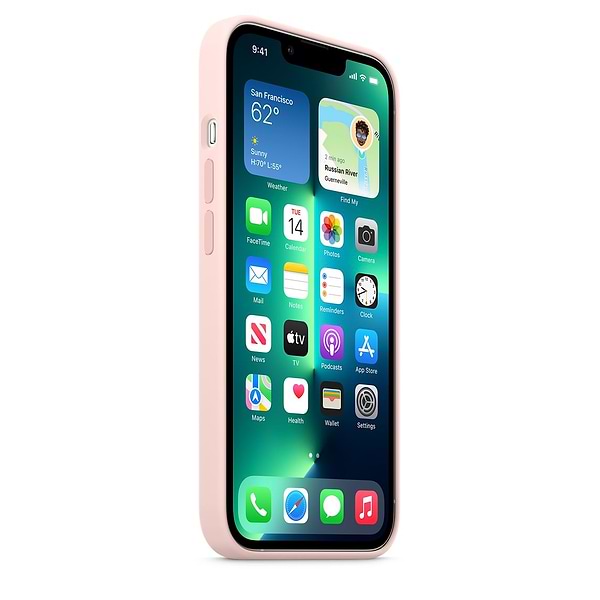 Фото - Чохол для смартфону Apple iPhone 13 Pro Silicone Case with MagSafe – Chalk Pink (MM2H3)