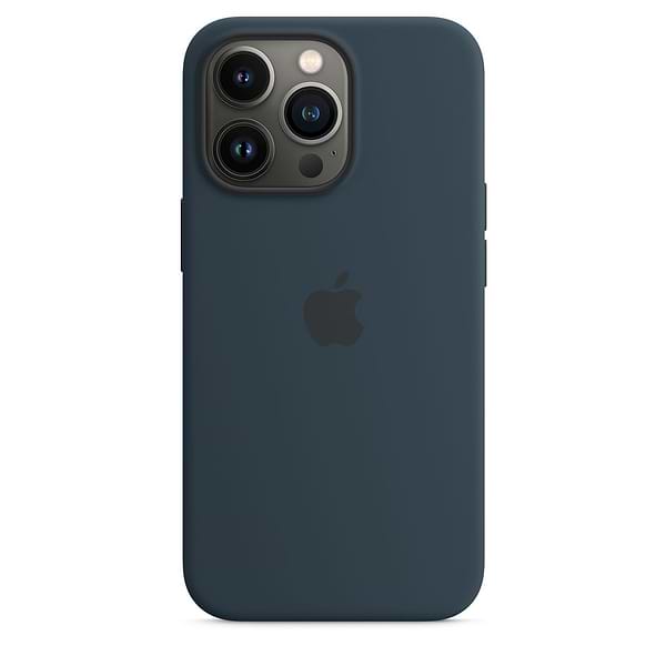 Фото - Чехол для смартфона Apple iPhone 13 Pro Silicone Case with MagSafe – Abyss Blue (MM2J3) Фото - Чехол для смартфона Apple iPhone 13 Pro Silicone Case with MagSafe – Abyss Blue (MM2J3)