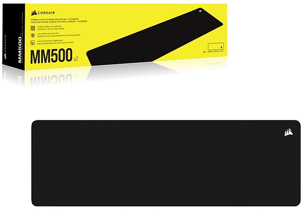 Фото - Килимок для миші  ігровий Corsair MM500 v2 Hybrid Cloth Gaming Extended (CH-941B141-WW)