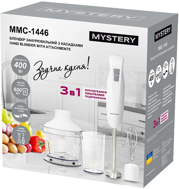 Фото - Блендер погружной Mystery MMC-1446