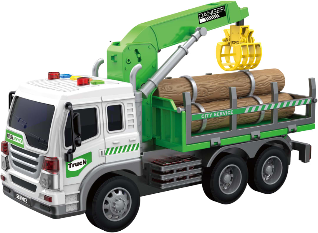 Наземная спецтехника Wenyi грузовая машинка с погрузчиком и дровами (WY300E)