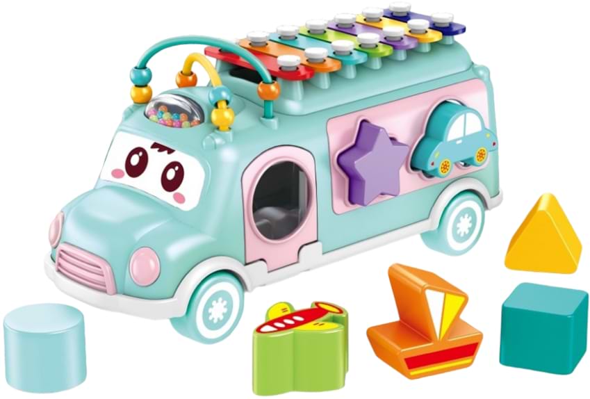 Інтерактивний сортер IGGY ZIGGY MUSIC BUS в асортименті (70963)