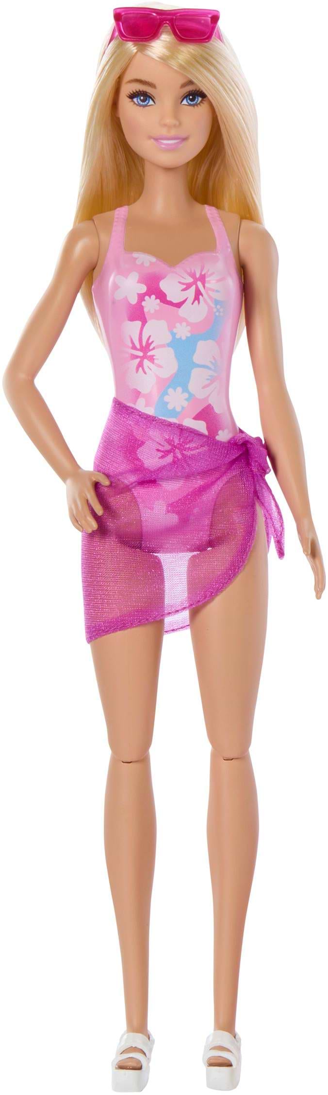 Фото - Меблі і будиночки для ляльки Barbie "Басейн для цуценят" з лялькою Barbie (JBF35)