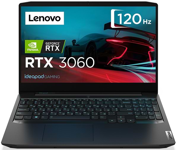 Фото - Ноутбук ігровий Lenovo Gaming 3 15ACH6 (82K2020WRA) Shadow Black