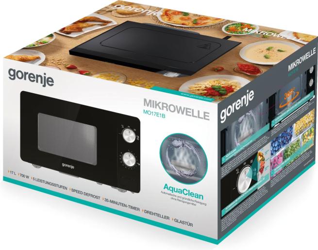 Фото - Мікрохвильова піч (НВЧ) Gorenje MO17E1B