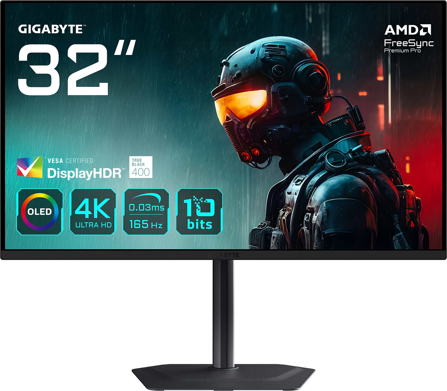 Монитор игровой Gigabyte MO32U OLED Gaming Monitor - Фото 1