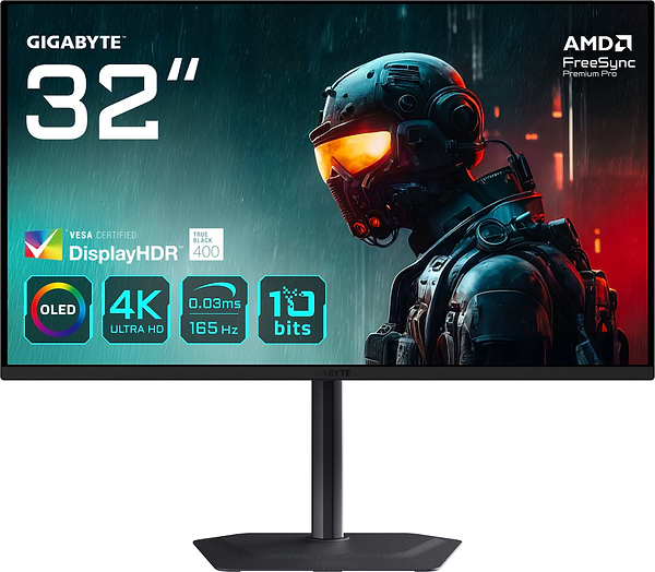 Фото - Монитор игровой Gigabyte MO32U OLED Gaming Monitor