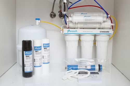 Фото - Система обратного осмоса Ecosoft Standard 6-50 с минерализатором (MO650MECOSTD)