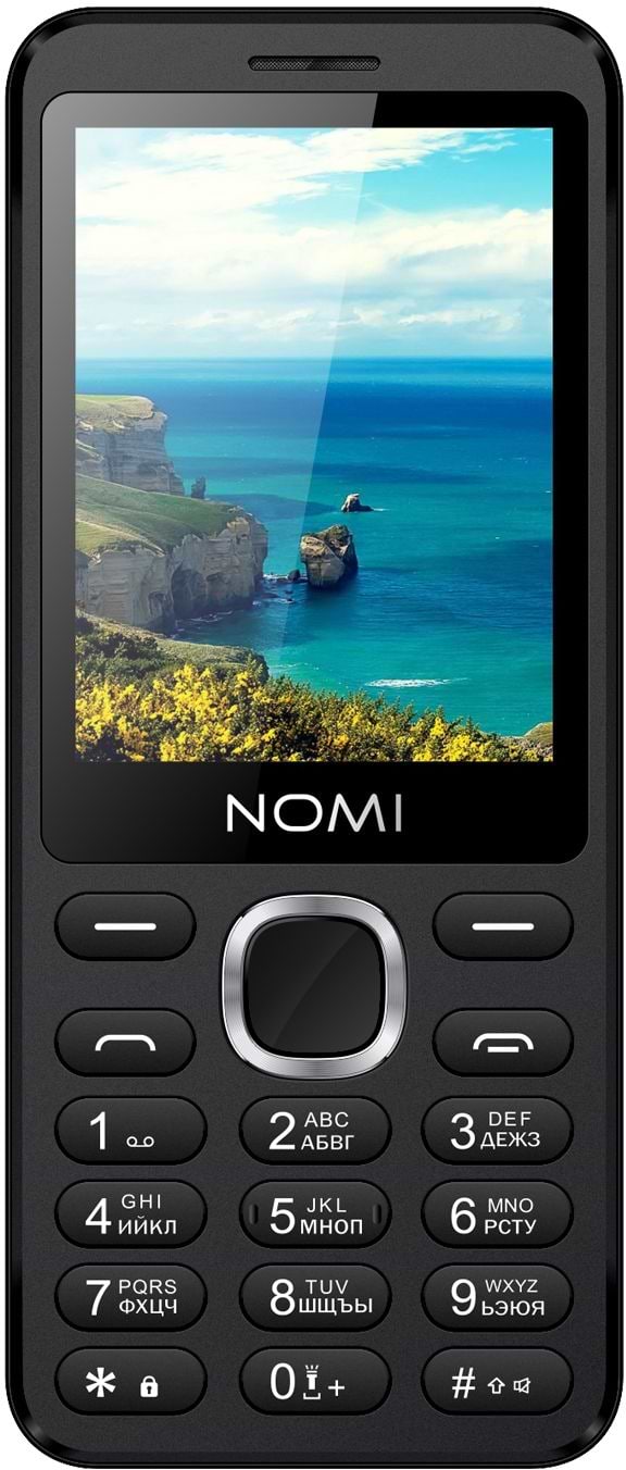 Фото - Мобільний телефон Nomi i2820 Black