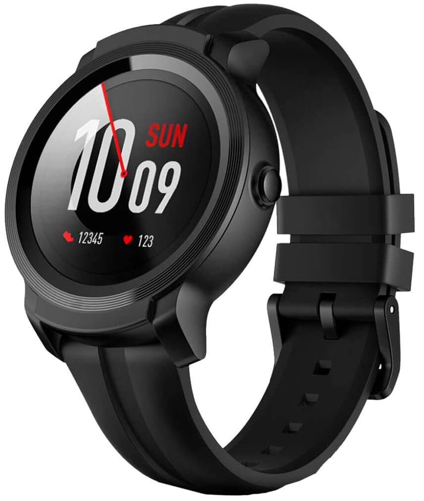 Смарт-часы MOBVOI TicWatch E2 WG12026 Shadow Black - Фото 1