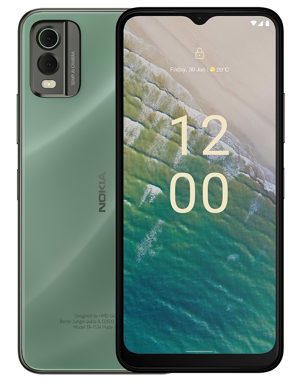 Фото - Смартфон Nokia C32 4/64Gb Autumn Green