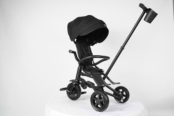 Фото - Триколісний велосипед Qplay Nova Niello Black (S700-12 Nova+ Eva)