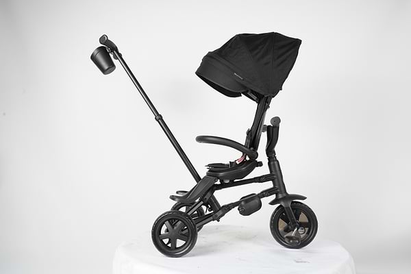 Фото - Триколісний велосипед Qplay Nova Niello Black (S700-12 Nova+ Eva)