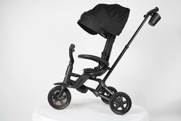 Фото - Триколісний велосипед Qplay Nova Niello Black (S700-12 Nova+ Eva)