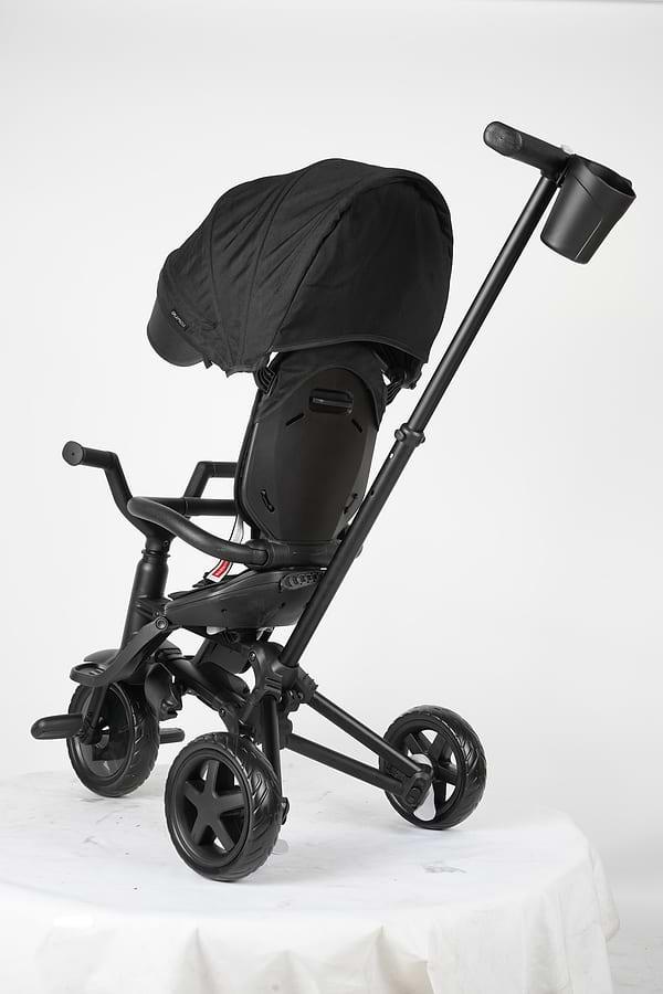 Фото - Триколісний велосипед Qplay Nova Niello Black (S700-12 Nova+ Eva)