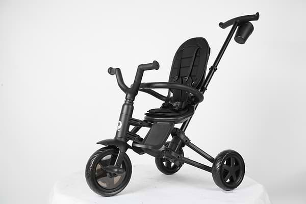 Фото - Триколісний велосипед Qplay Nova Niello Black (S700-12 Nova+ Eva)