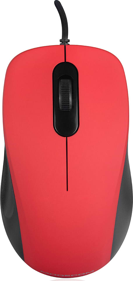 Мышь проводная Modecom MC-M10S Red (M-MC-M10S-500) - Фото 1