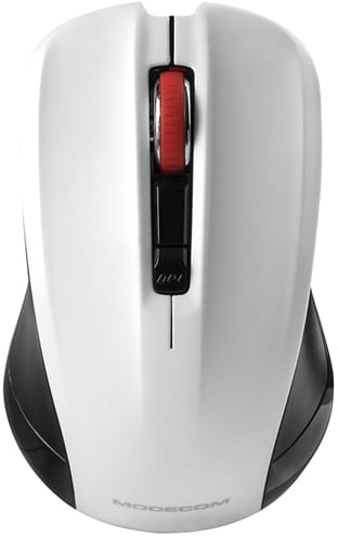 Мышь беспроводная Modecom MC-WM9.1 Black-White (M-MC-0WM9.1-200) - Фото 1