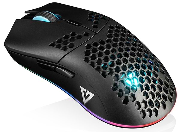 Фото - Миша дротова ігрова Modecom Shinobi 3360 Volcano Black (M-MC-SHINOBI-3360-100)