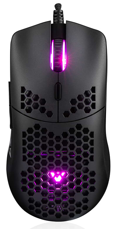 Фото - Миша дротова ігрова Modecom Shinobi 3360 Volcano Black (M-MC-SHINOBI-3360-100) Фото - Миша дротова ігрова Modecom Shinobi 3360 Volcano Black (M-MC-SHINOBI-3360-100)