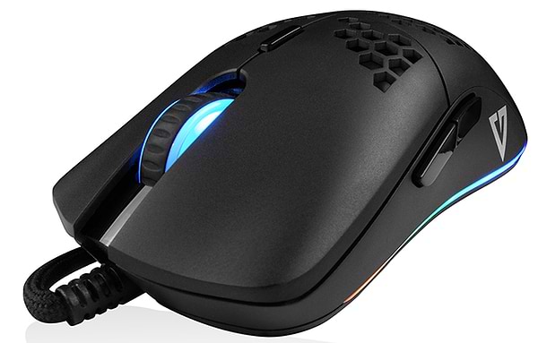 Фото - Миша дротова ігрова Modecom Shinobi 3360 Volcano Black (M-MC-SHINOBI-3360-100)