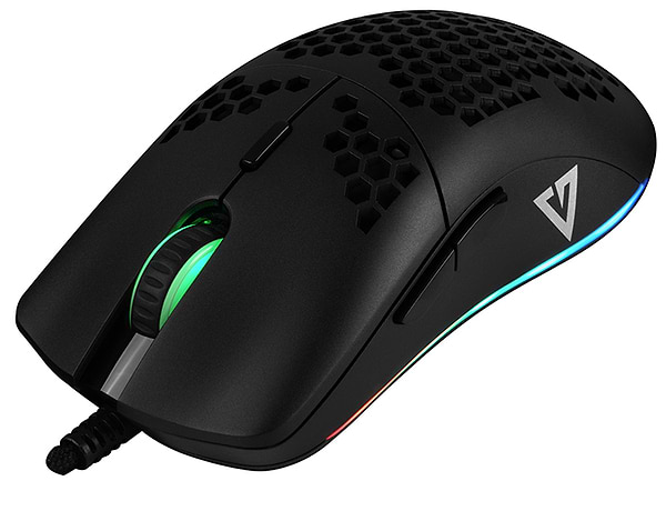 Фото - Миша дротова ігрова Modecom Shinobi 3360 Volcano Black (M-MC-SHINOBI-3360-100)