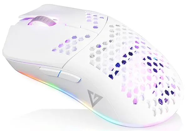 Фото - Мышь проводная игровая Modecom Shinobi 3360 Volcano White (M-MC-SHINOBI-3360-200)