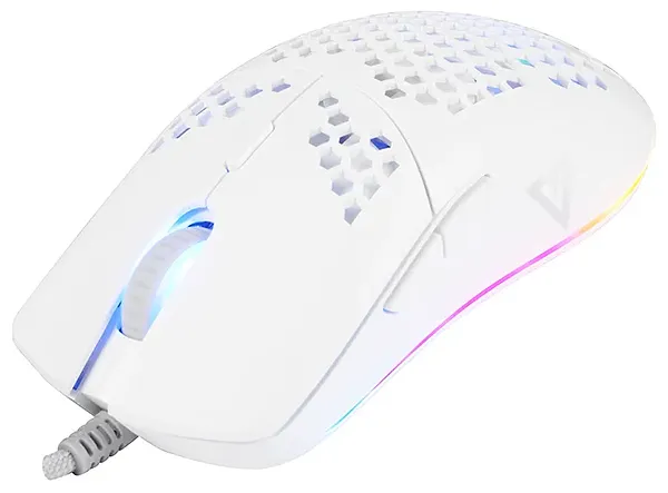 Фото - Мышь проводная игровая Modecom Shinobi 3360 Volcano White (M-MC-SHINOBI-3360-200)