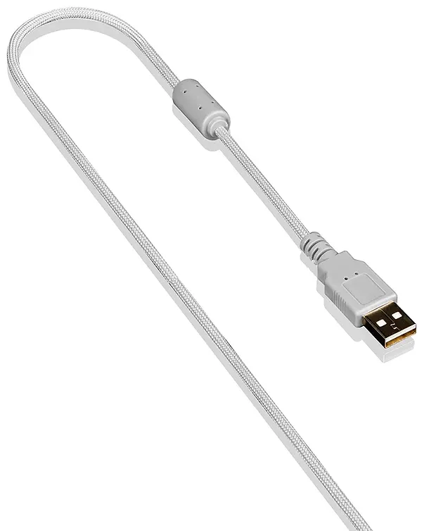 Фото - Мышь проводная игровая Modecom Shinobi 3360 Volcano White (M-MC-SHINOBI-3360-200)