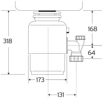 Фото - Подрібнювач харчових відходів In-Sink-Erator 56