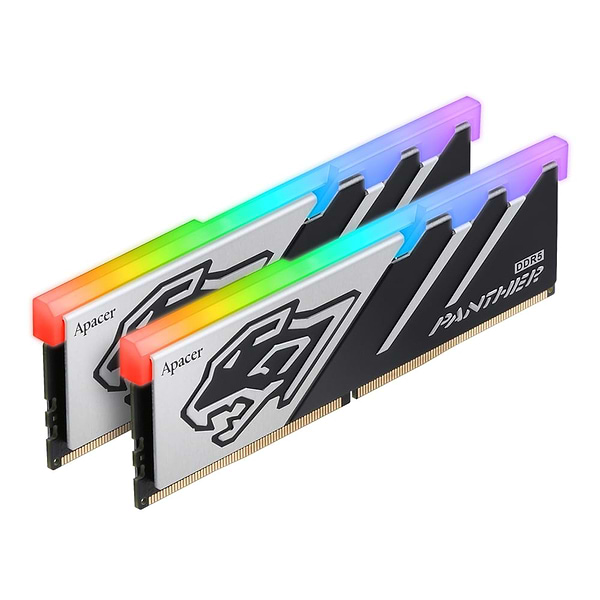 Фото - Память DDR Apacer DDR5 2x16GB/6400 Panther RGB (AH5U32G64C5529BAA-2)