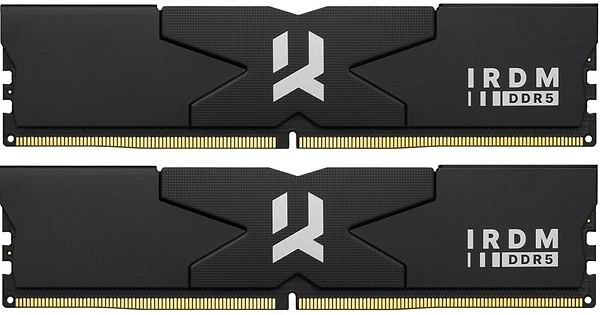 Фото - Память DDR Goodram DDR5 2x16GB/6000 IRDM Black (IR-6000D564L36S/32GDC) Фото - Память DDR Goodram DDR5 2x16GB/6000 IRDM Black (IR-6000D564L36S/32GDC)