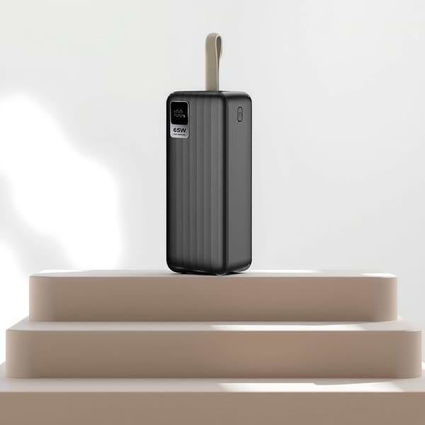 Фото - Батарея мобільна MAKE 30000 mAh 65W PD+QC Black (MPB-302BK)