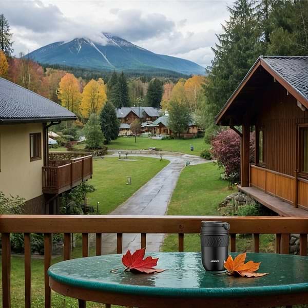 Фото - Термокружка Ardesto Cosy 400 мл Black (AR2640BT)