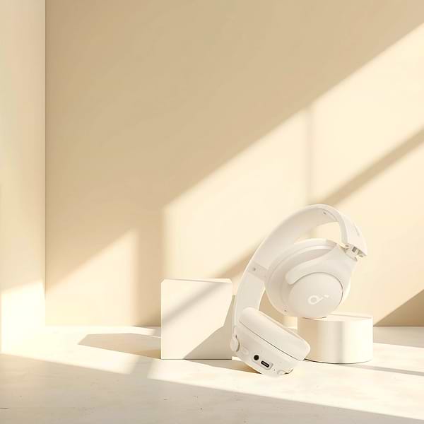 Фото - Навушники повнорозмірні бездротові Anker SoundСore Q20i White