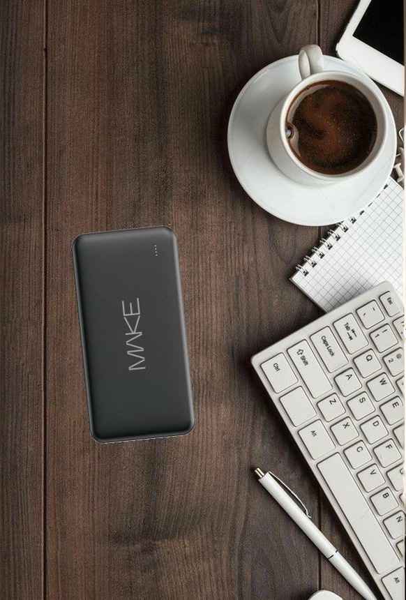 Фото - Батарея мобильная MAKE 20W 10000 mAh PD+QC Black (MPB-105BK)