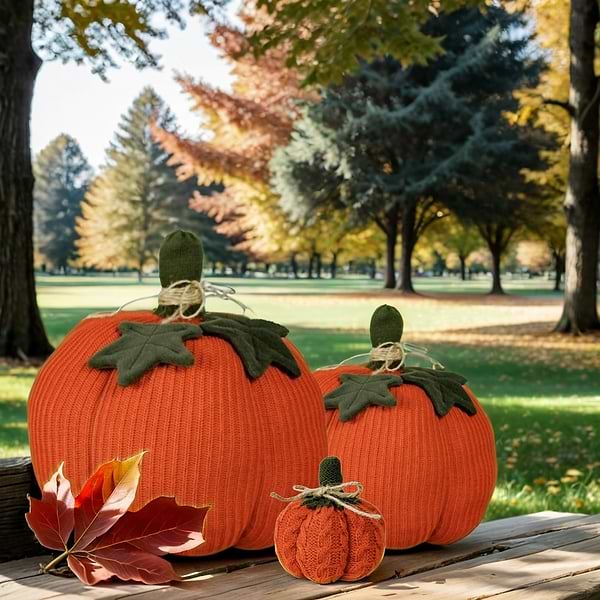 Фото - Подушка декоративная Прованс Тыква Small Оранжевая D-15 (030118)