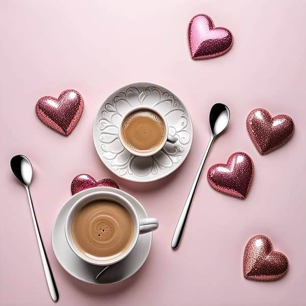 Фото - Набор кофейных ложек Vinzer для латте 4 шт. (50336)