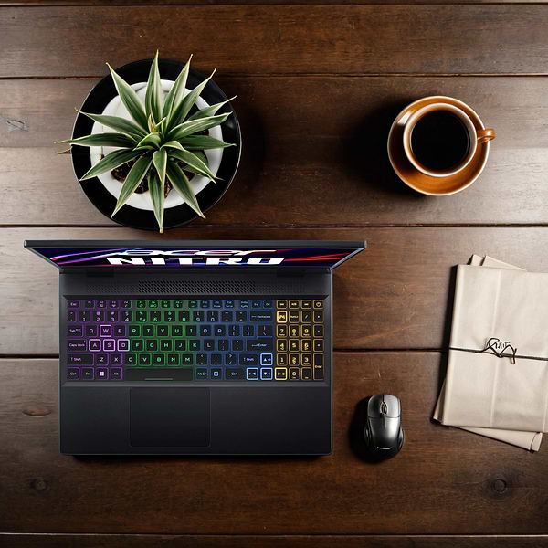 Фото - Ноутбук ігровий Acer Nitro 5 AN515-58 (NH.QMZEU.006) Obsidian Black